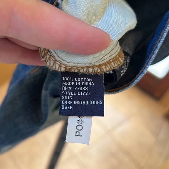 Madewell High-Rise Denim Shorts in Glenoaks Wash: Cutoff Edition Size 24 - Picture 11 of 11